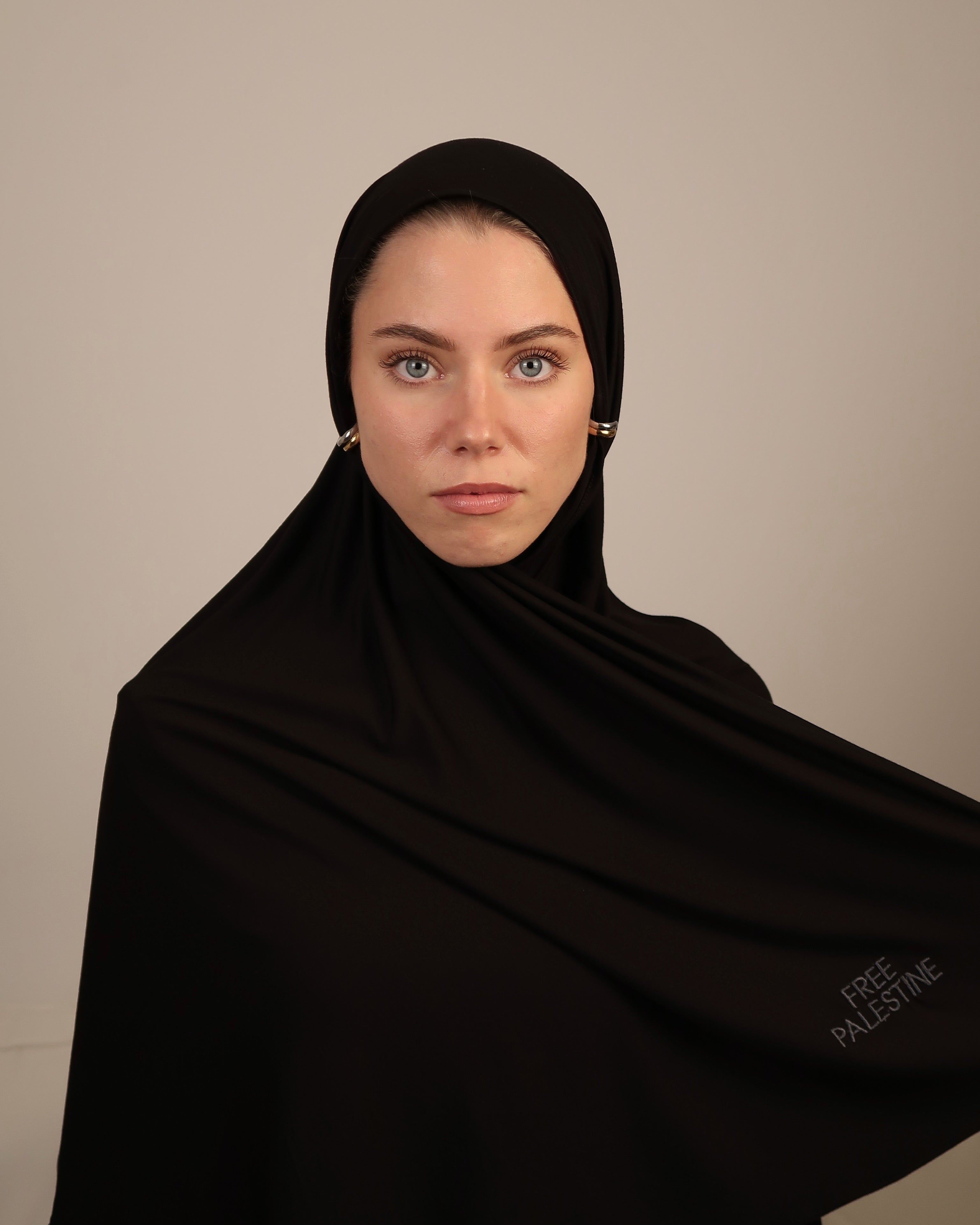 Free Palestine Bamboo Hijab
