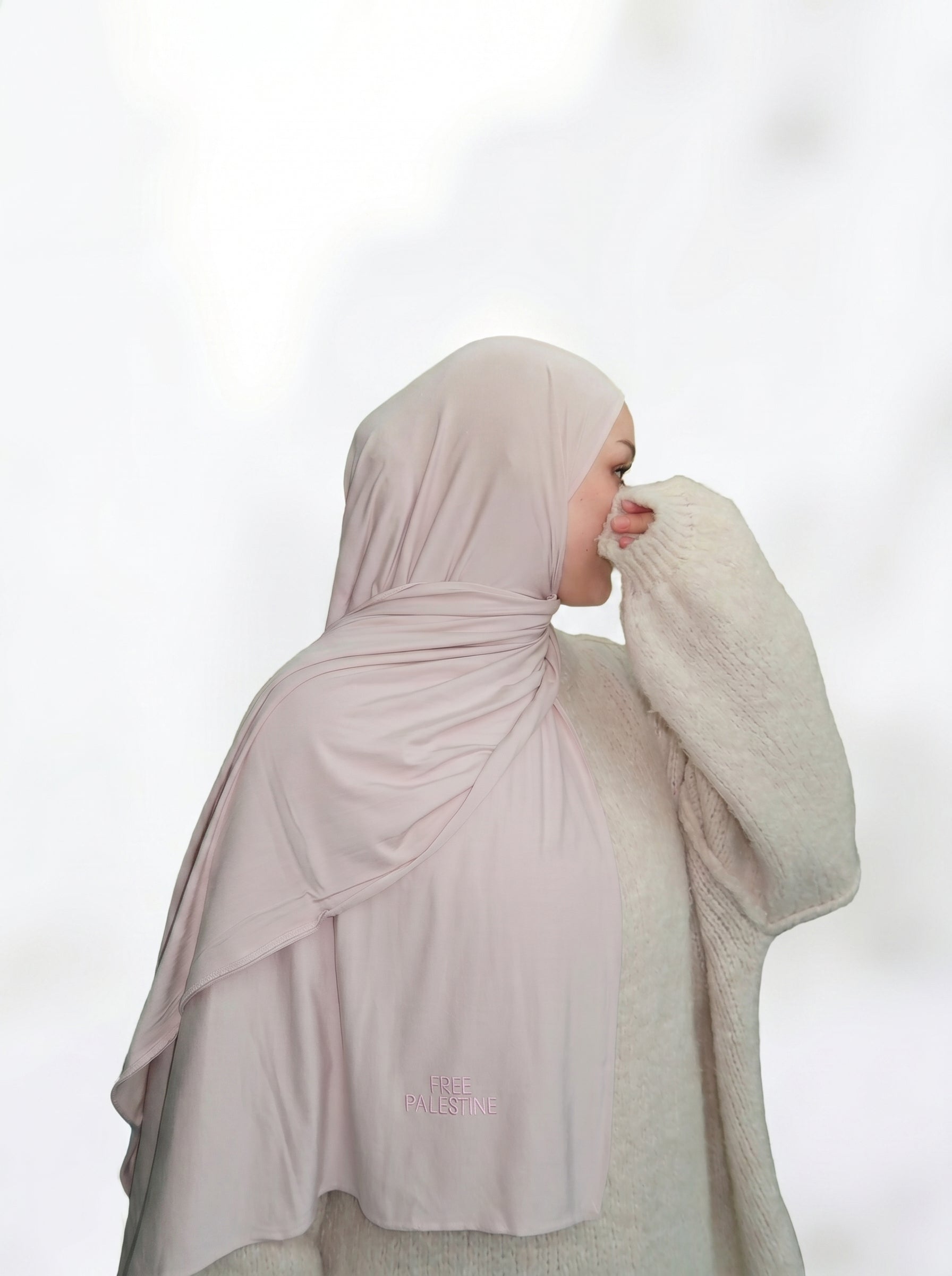 Free Palestine Bamboo Hijab